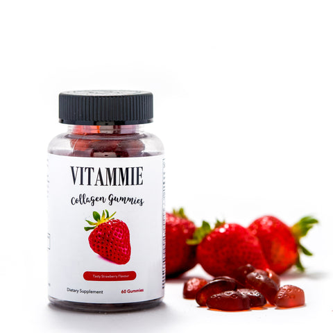 Collagen Vitamin Gummies | Tasty Strawberry