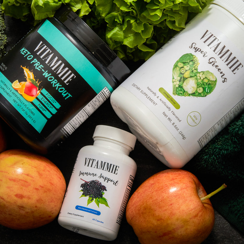 KETO BOX | TROPICAL (Keto Pre-Workout, Keto Super Greens, Immune Support Capsules)